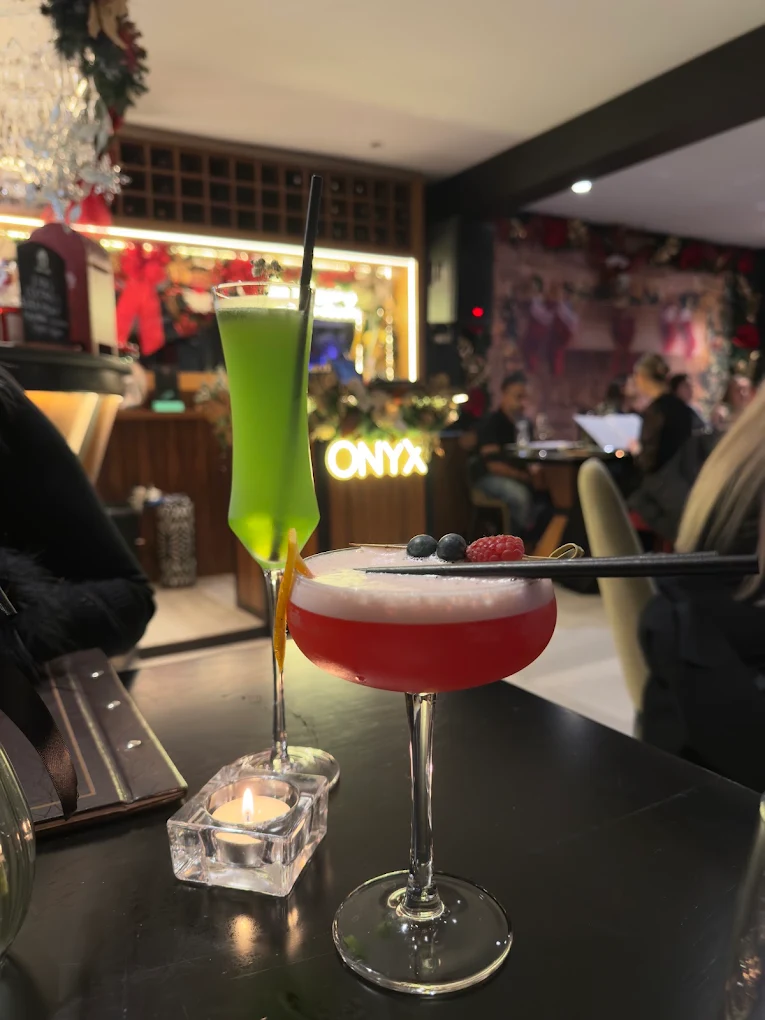 Cocktails at Onyx